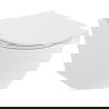 Mexen Lena WC misa Rimless Tornado so sedadlom s pomalým zatváraním slim, duroplast, biela lesk - 30220500T
