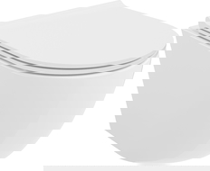 Mexen Lena WC misa Rimless Tornado so sedadlom s pomalým zatváraním slim, duroplast, biela lesk - 30220500T