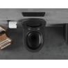 Mexen Lena WC misa Rimless Tornado so sedadlom s pomalým zatváraním slim, duroplast, čierna matná - 30221085T