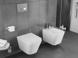 Mexen Teo WC misa Rimless Tornado, biela lesk - 3385XX00T