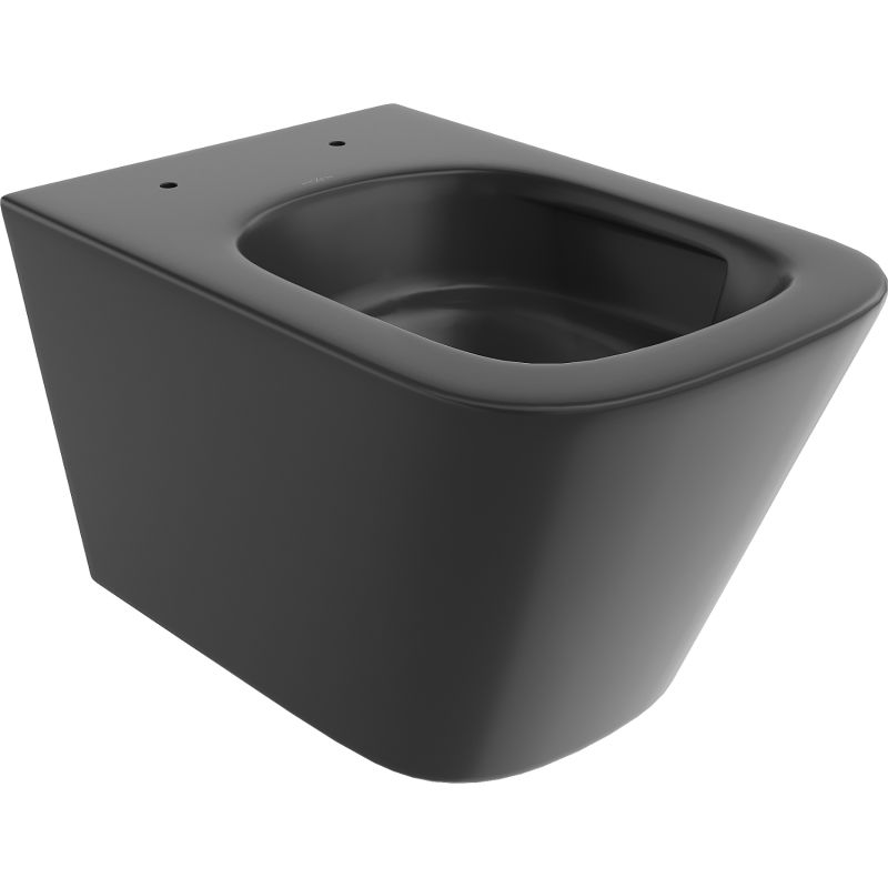 Mexen Teo WC misa Rimless Tornado, čierna matná - 3385XX85T