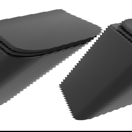 Mexen Teo WC misa Rimless Tornado s pomaly klesajúcim sedadlom slim, duroplast, čierna matná - 30850685T