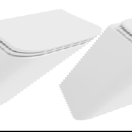 Mexen Teo miska wc Rimless Tornado s pomaly padajúcim slim sedadlom, duroplast, biely lesk - 30850600T