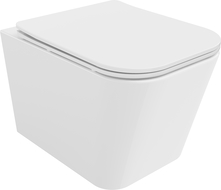Mexen Teo WC miska Rimless Tornado s pomaly uzatvárajúcou doskou slim, duroplast, biely lesk - 30850600T