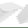 Mexen Teo WC misa Rimless Tornado so sedadlom so spomaleným zatváraním slim, duroplast, biela lesk - 30850700T