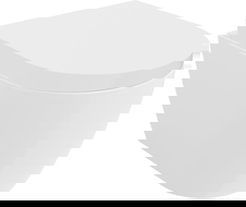 Mexen Carmen WC miska Rimless Tornado s tvrdým pomaly padajúcim sedadlom, duroplast, lesklá biela - 30880200T
