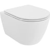 Mexen Carmen WC misa Rimless Tornado so sedadlom s pomalým zatváraním slim, duroplast, biely lesk - 30880300T