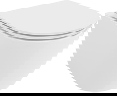 Mexen Carmen WC misa Rimless Tornado so sedadlom s pomalým zatváraním slim, duroplast, biely lesk - 30880300T