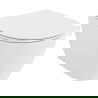 Mexen Carmen WC misa Rimless Tornado s pomaly sklopnou doskou slim, duroplast, biela lesklá - 30880400T