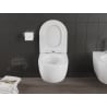 Mexen Carmen WC miska Rimless Tornado so sedadlom slim, duroplast, biela lesklá - 30880400T