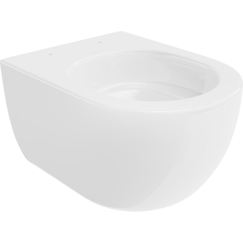 Mexen Carmen WC misa Rimless Tornado, biela lesk - 3388XX00T