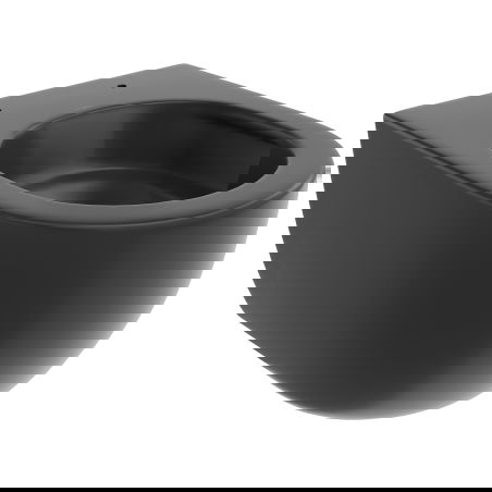 Mexen Carmen miska WC Rimless Tornado, čierny mat - 3388XX85T