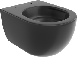 Mexen Carmen miska wc Rimless Tornado, čierna matná - 3388XX85T