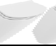 Mexen Carmen miska WC Rimless s doskou so spomaleným sklápaním slim, duroplast, biela lesklá - 30880500