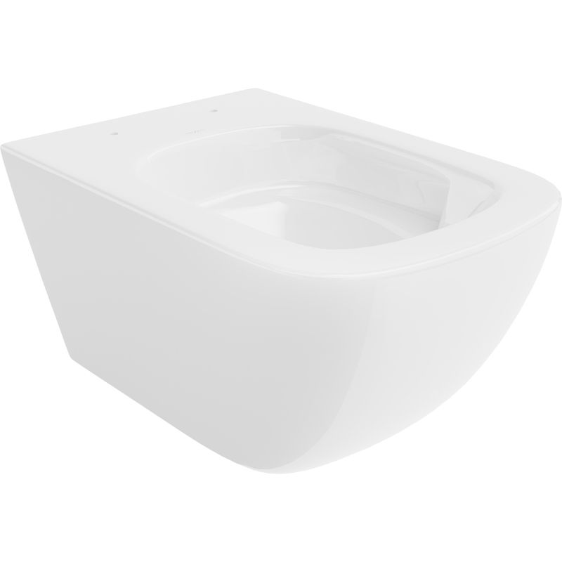 Mexen Timo miska wc Rimless Tornado, biela lesk - 3365XX00T