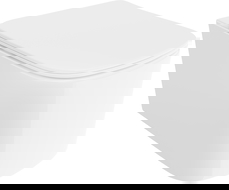 Mexen Vivo miska wc Rimless Tornado so sedadlom so systémom tichého zatvárania slim, duroplast, biely lesk - 30610200T