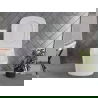 Mexen Vivo WC misa bez okraja Rimless Tornado s tenkým sedadlom, duroplast, biely lesk - 30610200T
