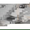 Mexen Riva WC misa Rimless Tornado so sklápacím sedadlom slim, duroplast, biely lesk - 30630200T