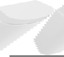 Mexen Rico miska wc Rimless Tornado s pomaly klesajúcim tvrdým sedadlom, duroplast, biely lesk - 30720200T