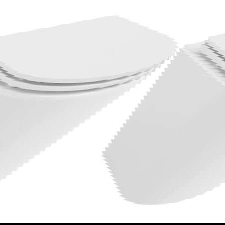Mexen Rico WC misa Rimless Tornado so spomaleným pádom tenká, duroplast, biely lesk - 30720300T