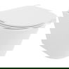 Mexen Rico WC misa Rimless Tornado so sedadlom s pomalým zatváraním slim, duroplast, biela lesklá - 30720500T