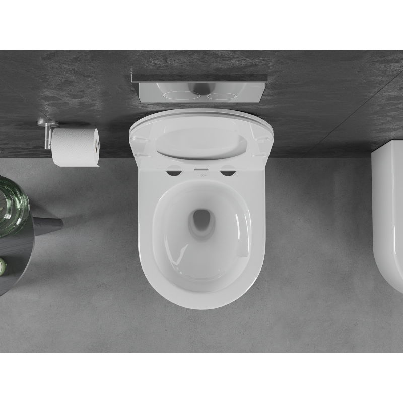 Mexen Sofia miska WC Rimless Tornado, biela lesk - 3354XX00T