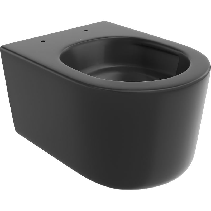 Mexen Sofia miska wc Rimless Tornado, čierna matná - 3354XX85T