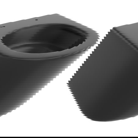 Mexen Sofia WC miska Rimless Tornado, čierna mat - 3354XX85T