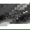 Mexen Sofia miska wc Rimless Tornado, čierna matná - 3354XX85T