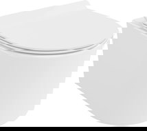 Mexen Sofia WC miska Rimless Tornado s pomaly zatvárajúcim sa doskom slim, duroplast, biela lesk - 30540100T