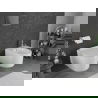 Mexen Sofia WC misa Rimless Tornado s pomaly zatvárajúcim sa sedadlom slim, duroplast, biely lesk - 30540100T