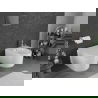 Mexen Sofia WC misa Rimless Tornado s tvrdým, pomaly sklopným sedadlom, duroplast, biely lesk - 30540200T