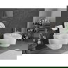 Mexen Sofia WC misa Rimless Tornado s tvrdým, pomaly sklopným sedadlom, duroplast, biely lesk - 30540200T