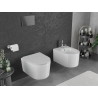 Mexen Sofia miska wc Rimless Tornado s pomaly zatváracou doskou slim, duroplast, biela lesklá - 30540400T