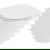 Mexen Sofia WC misa Rimless Tornado s pomaly zatvárajúcim sa tenkým sedadlom, duroplast, biela lesklá - 30540500T