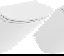 Mexen Sofia WC misa Rimless Tornado so sedátkom so spomaleným sklápacím mechanizmom slim, duroplast, biela lesklá - 30540500T