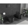 Mexen Sofia WC misa Rimless Tornado s pomaly uzatváracou slim doskou, duroplast, čierna matná - 30540185T