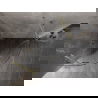 Mexen Lunar sprchový kút polkruhový otočný 90 x 90 cm, priehľadný, zlatý kartáčovaný - 833-090L-090P-55-00