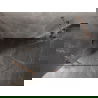 Sprchovací kút Mexen Lunar obdĺžnikový, ľavý 80 x 70 cm, transparentný, brúsená meď - 833-080L-070P-65-00