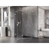 Mexen Lunar L päťuholníková sprchová kabína otváracia ľavá 100 x 90 cm, transparentná, biela - 831L-100L-090P-20-00-L