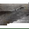 Mexen Lunar L päťuholníková sprchová kabína ľavá 90 x 80 cm, transparentná, zlatá brúsená - 831L-090L-080P-55-00-L
