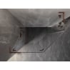 Mexen Lunar L päťuholníková sprchová kabína výklopná ľavá 100 x 80 cm, transparentná, ružové zlato - 831L-100L-080P-60-00-L