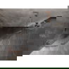 Mexen Lunar L päťuholníková sprchová kabína, otváracia ľavá 80 x 80 cm, transparentná, brúsená meď - 831L-080L-080P-65-00-L
