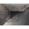 Mexen Lunar L päťuholníková sprchovacia kabína výklopná ľavá 90 x 80 cm, transparentná, brúsená meď - 831L-090L-080P-65-00-L