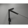 Mexen Lunar L päťuholníková sprchová kabína ľavá 90 x 90 cm, priehľadná, čierna - 831L-090L-090P-70-00-L