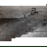 Mexen Lunar L päťuholníková sprchová kabína otváracia ľavá 100 x 80 cm, priehľadná, gun metal - 831L-100L-080P-95-00-L