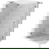 Mexen Lunar L pentagonálna sprchová kabína otváracia ľavá 100 x 90 cm, transparentná, gun metal - 831L-100L-090P-95-00-L