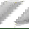 Mexen Lunar L päťuholníková sprchová kabína s otváracími dverami pravá 100 x 80 cm, priehľadná, zlatá - 831L-100P-080L-50-00-P