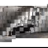 Mexen Lunar L pätstenná pravá sprchová kabína 80x80 cm, transparentná, povrchová úprava gun gray - 831L-080P-080L-66-00-P