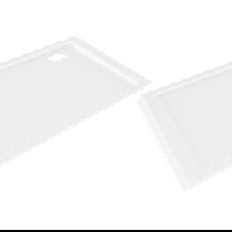 Mexen Flow štvorcový sprchový kút slim 75 x 75 cm, biely lesk - 46S107575
